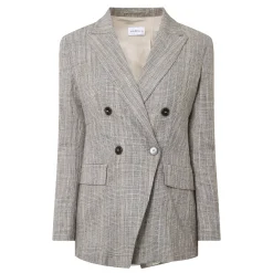 Hot Rob Double-Breasted Blazer Women Coats & Jackets