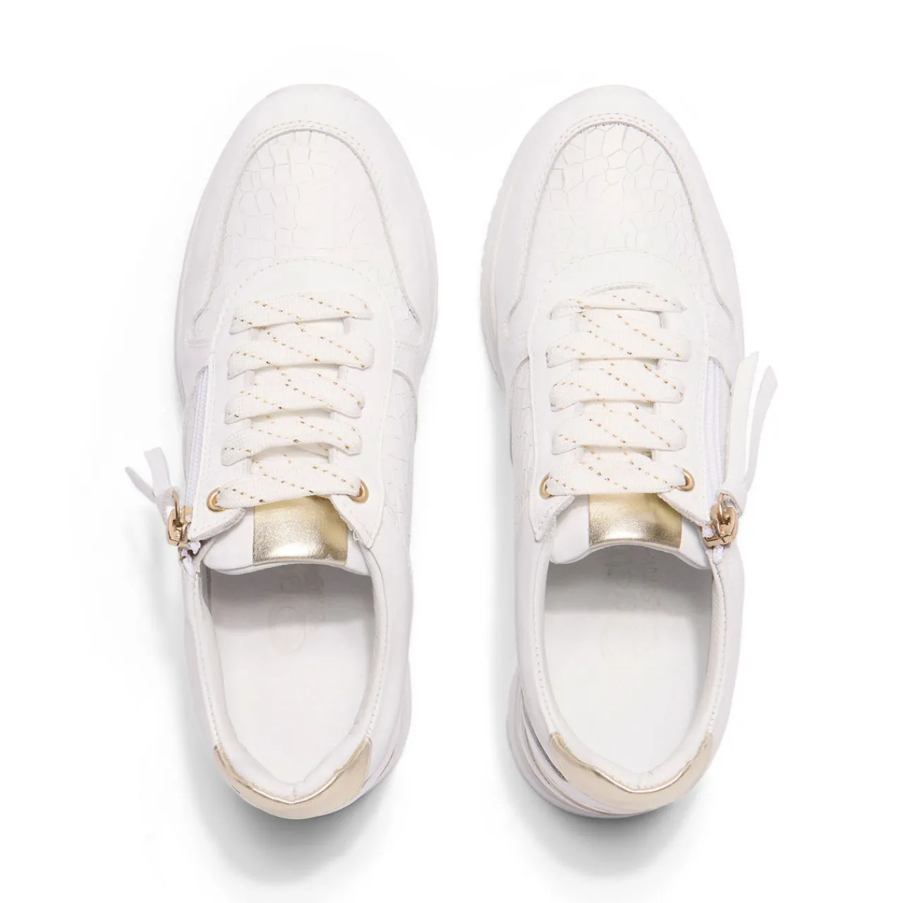 New Robyn Leather Platform Trainers Women Trainers