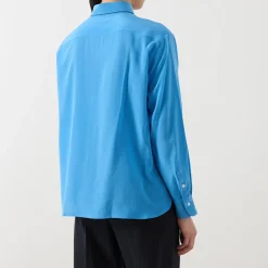 Discount Rocker Silk Shirt Women Tops