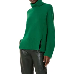 Online Roll Neck Knit Sweater Women Sweaters & Cardigans