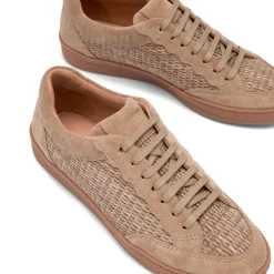 Clearance Roller Scalloped Lace-Up Trainers Women Trainers