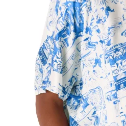 Clearance Rome Print Blouse Women Tops
