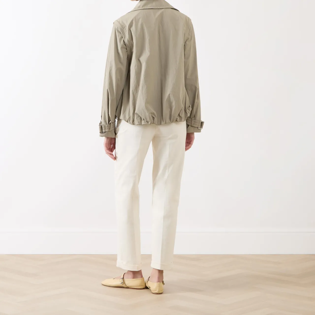 Sale Romeo Cropped Trench Coat Women Coats & Jackets
