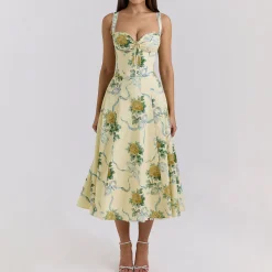 Outlet Rosalee Floral Ribbon Dress Women Dresses