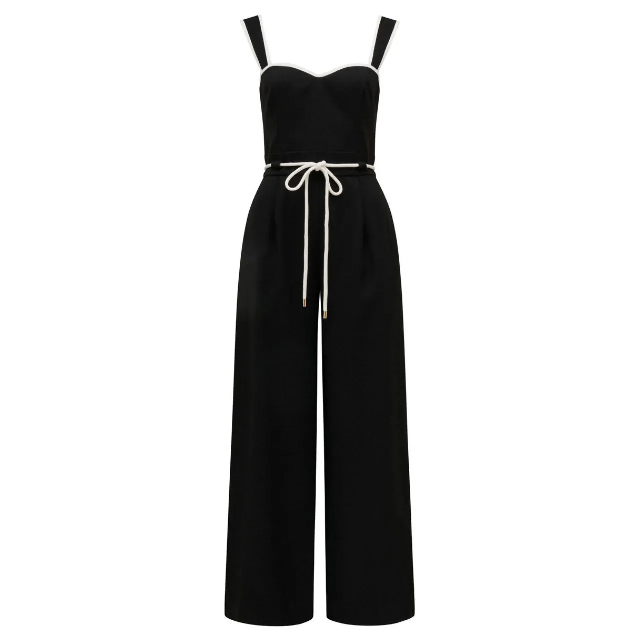 Clearance Rosalind Belted Jumpsuit Women Jumpsuits