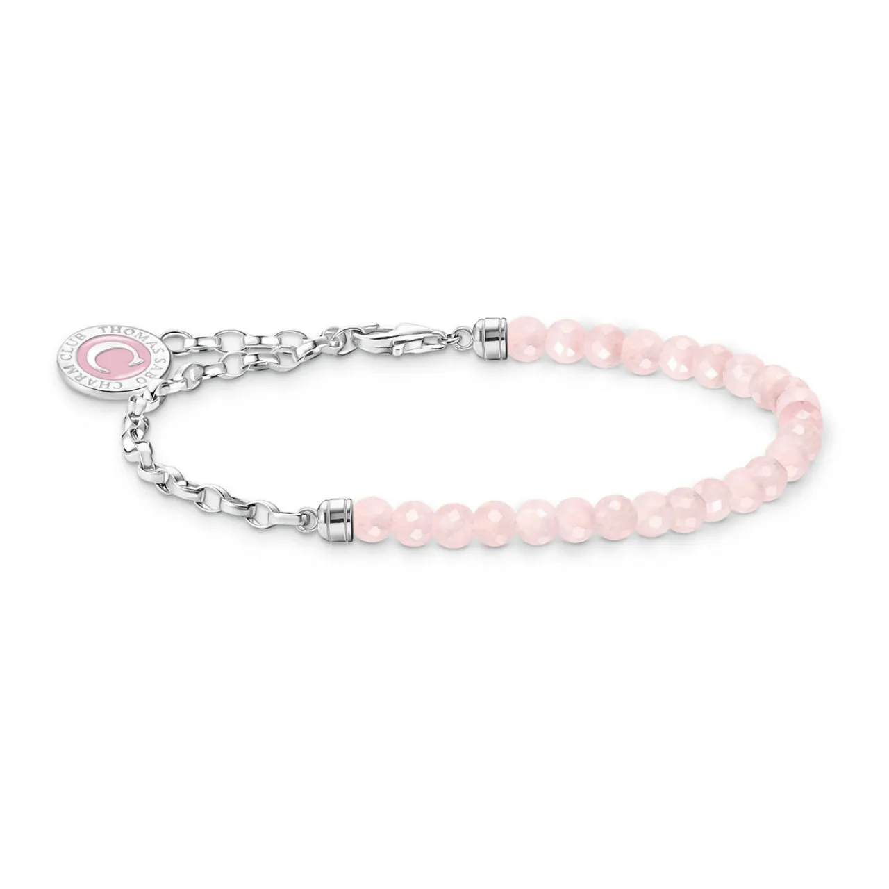 Discount Rose Quartz Charm Bracelet Women Bracelets