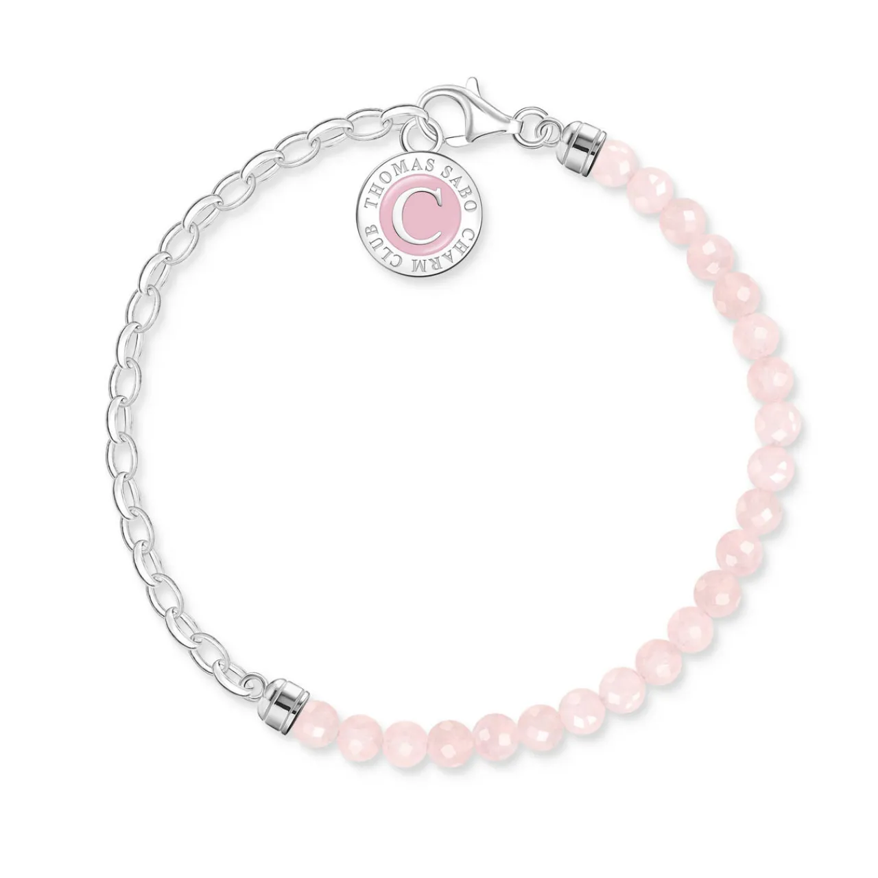 Discount Rose Quartz Charm Bracelet Women Bracelets