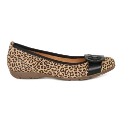 Discount Rosta Leopard Print Ballet Pumps Women Flats