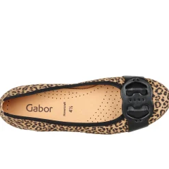 Discount Rosta Leopard Print Ballet Pumps Women Flats