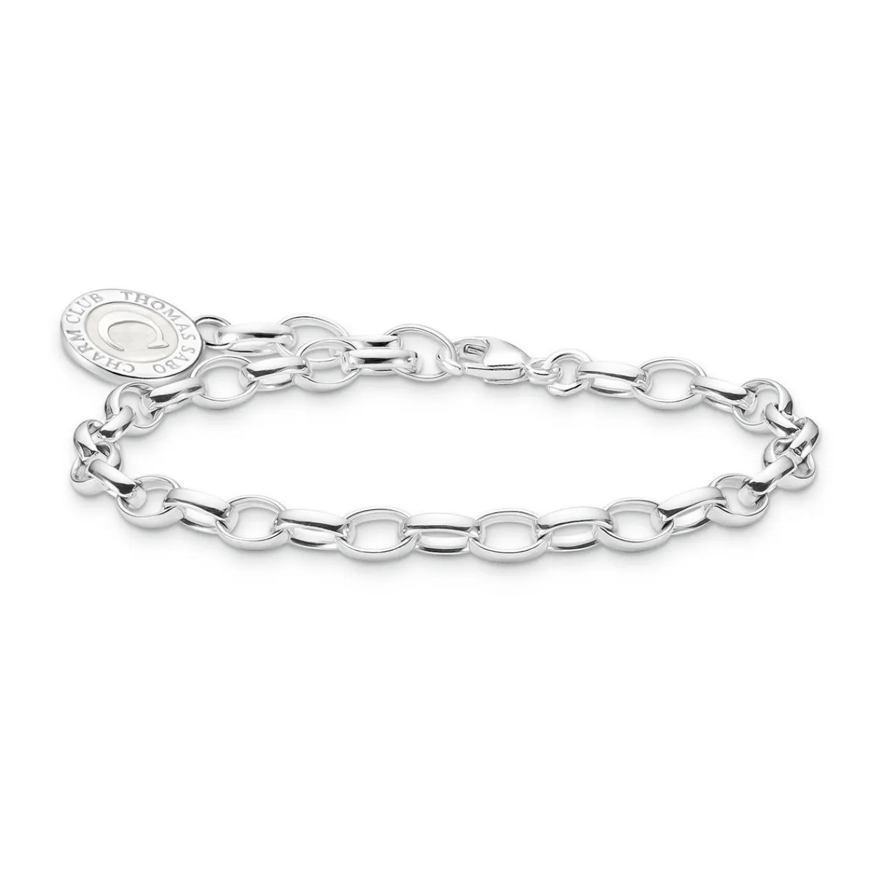 Online Round Link Charm Bracelet Women Bracelets