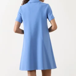 Sale Rubina Half-Zip Mini Shift Dress Women Dresses