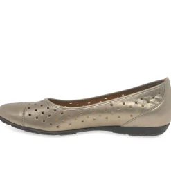 Clearance Ruffle Punched Detail Flats Women Flats