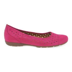 New Ruffle Punched Detail Flats Women Flats
