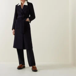 Runaway Classic Wrap Coat Women Coats & Jackets