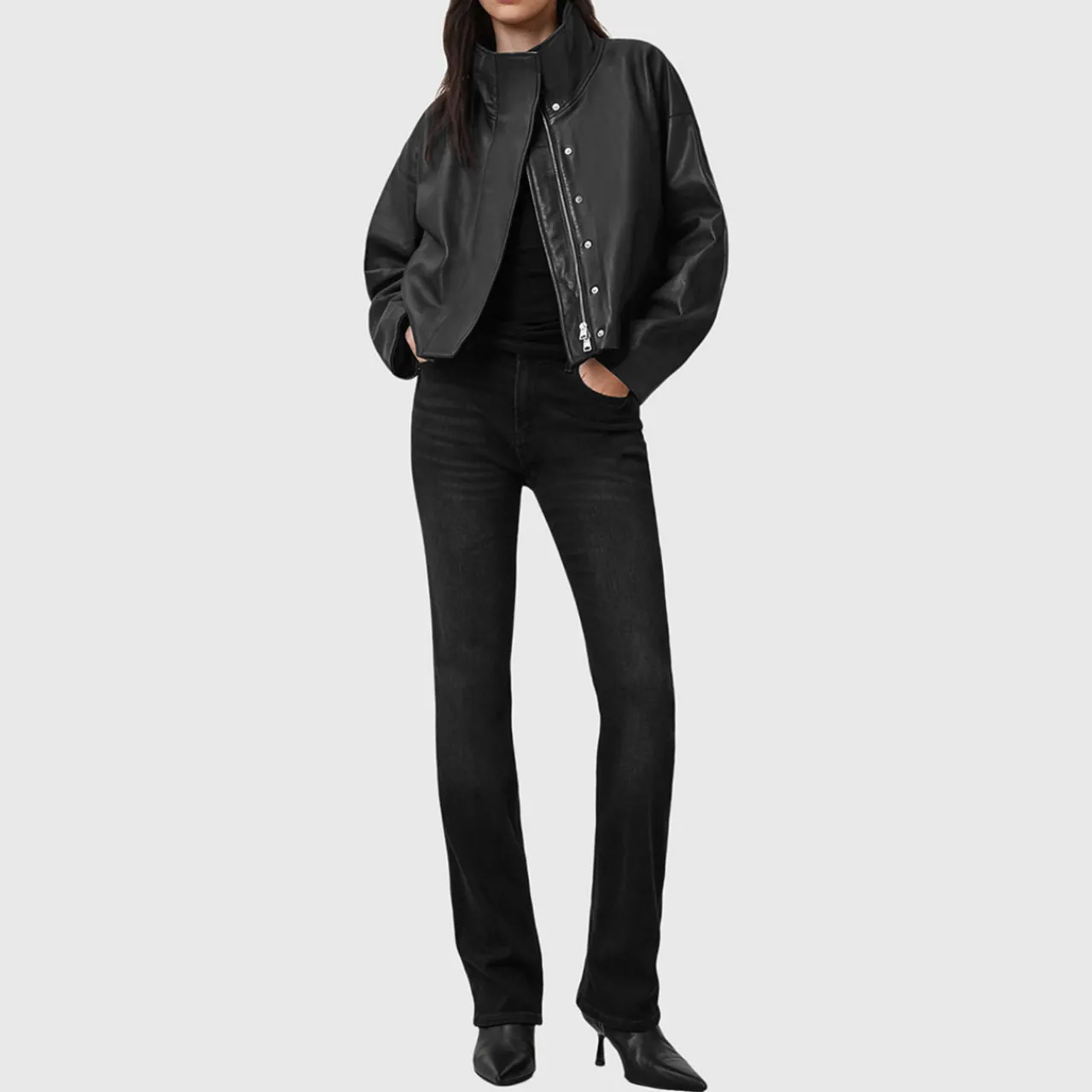 Outlet Ryder Leather Jacket Women Coats & Jackets