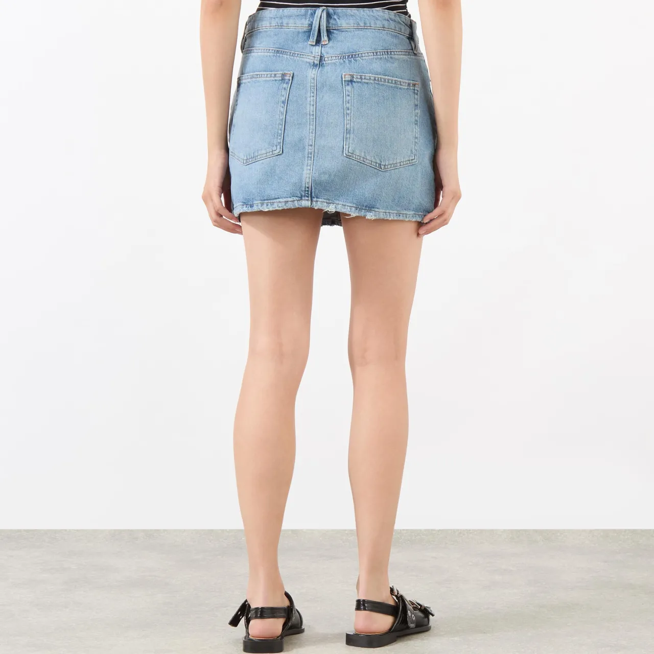 New 90s Denim Mini Skirt Women Skirts