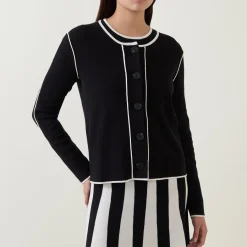 Sacco Knit Cardigan Women Sweaters & Cardigans
