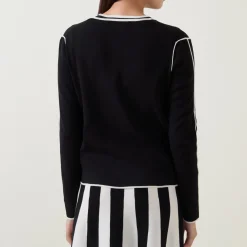 Sacco Knit Cardigan Women Sweaters & Cardigans