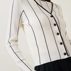 Clearance Saia Striped Cardigan Women Sweaters & Cardigans