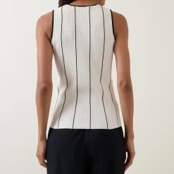 Outlet Saia Striped Tank Top Women Tops