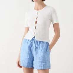 Clearance Sajuni Ribbed Cardigan Women Tops
