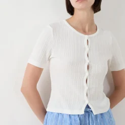 Clearance Sajuni Ribbed Cardigan Women Tops