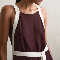 Salma Belted Wide-Leg Jumpsuit Women Jumpsuits