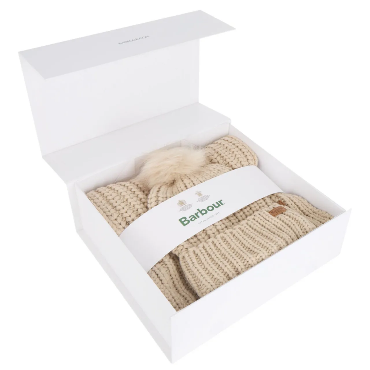 Sale Saltburn Cable-Knit Hat & Scarf Gift Set Women Hats|Scarves