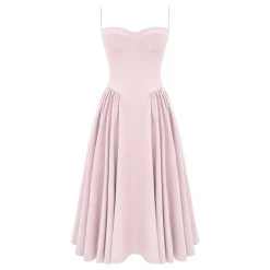 Samaria Twill Corset Dress Women Dresses