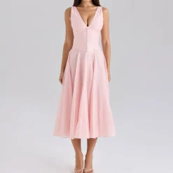 Sale Samira Button Dress Women Dresses