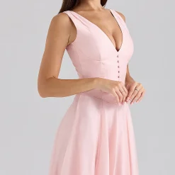 Sale Samira Button Dress Women Dresses