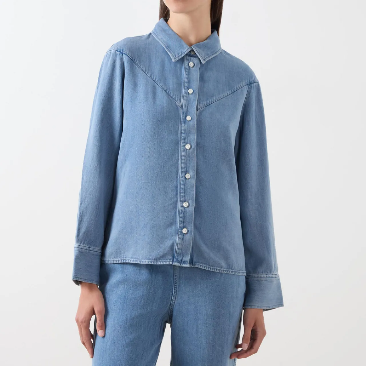 New Samos Denim Shirt Women Tops