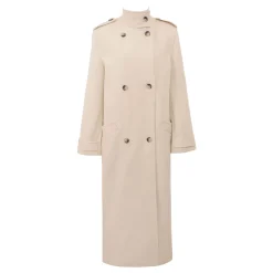 Clearance Sander Double-Breasted Coat Women Coats & Jackets
