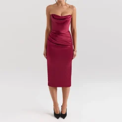 Santana Strapless Corset Dress Women Dresses