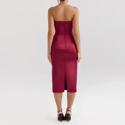 Santana Strapless Corset Dress Women Dresses
