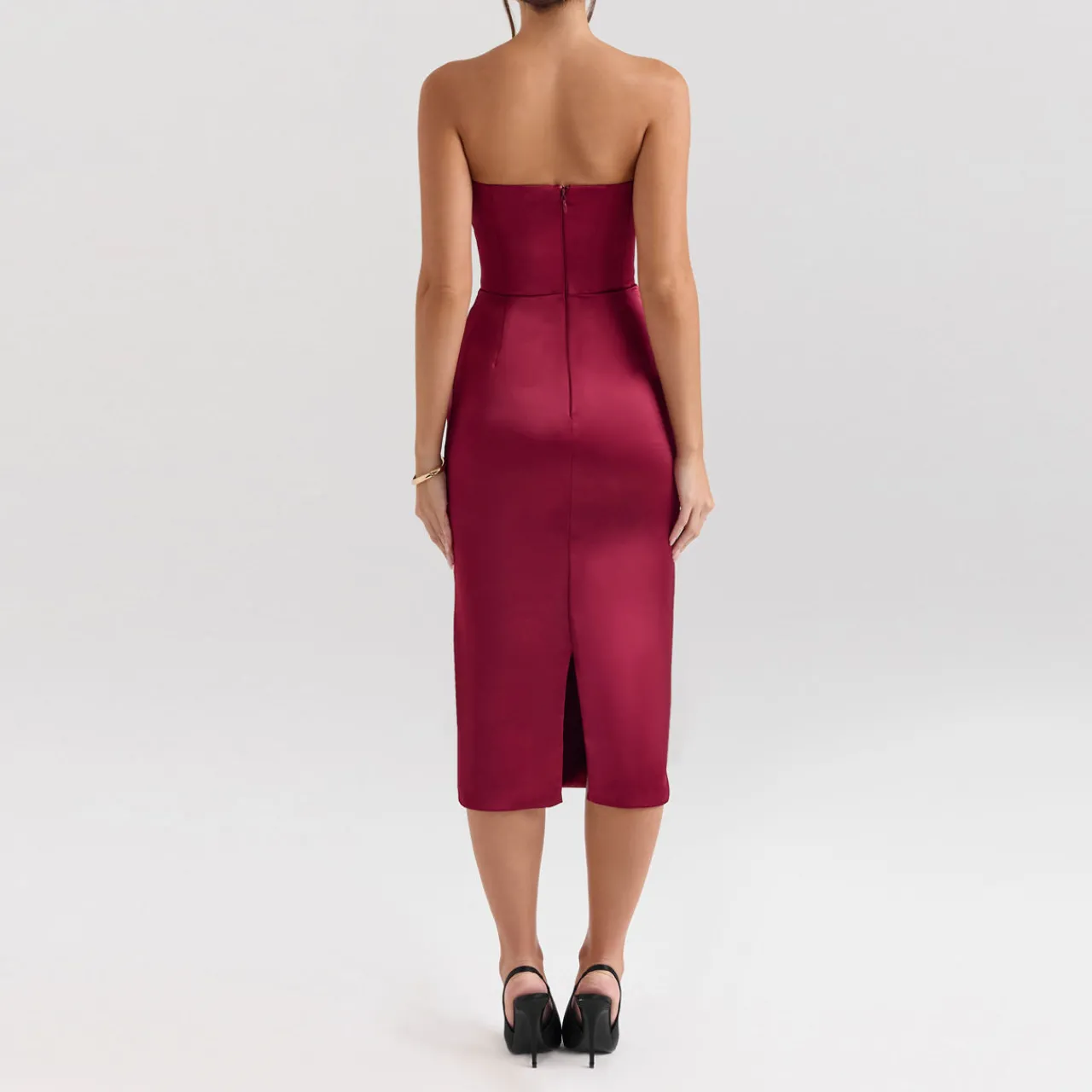 Santana Strapless Corset Dress Women Dresses