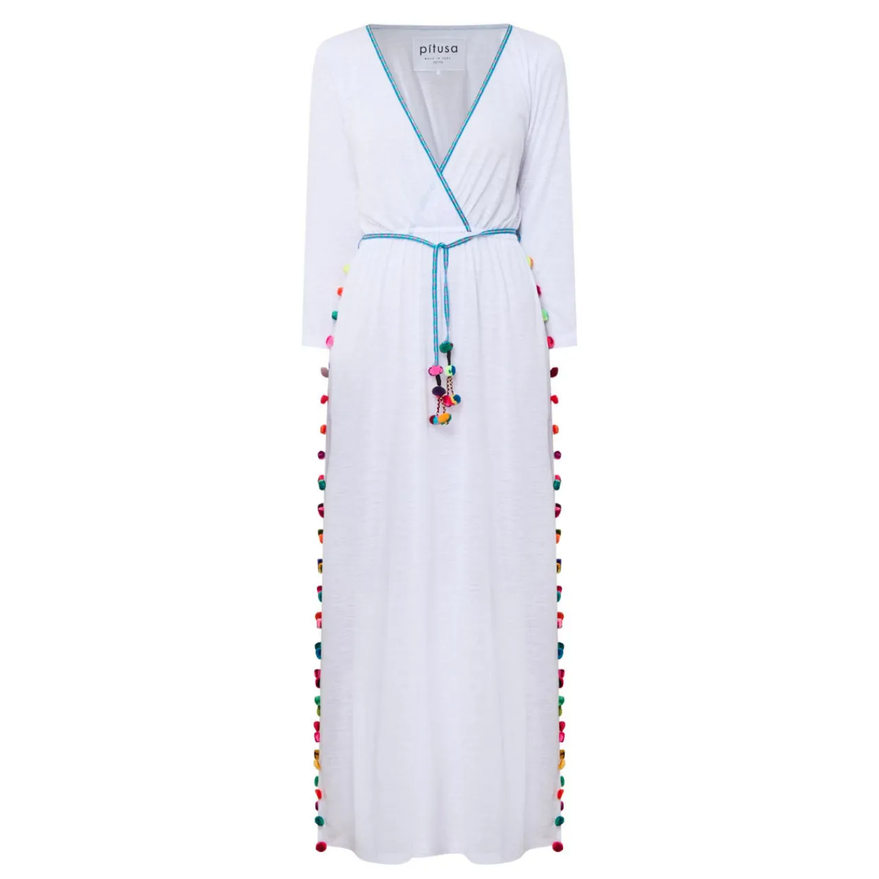 Best Santorini Pom Pom Sundress Women Swimwear & Beachwear