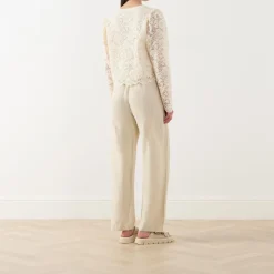 Outlet Sardou Embroidered Blouse Women Tops