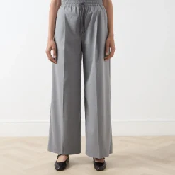 Online Sarila High-Rise Wide Leg Trousers Women Trousers & Shorts