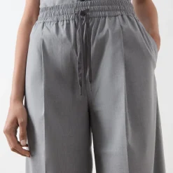 Online Sarila High-Rise Wide Leg Trousers Women Trousers & Shorts
