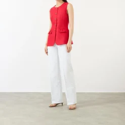 New Sasha High-Rise Wide Leg Jeans Women Denim