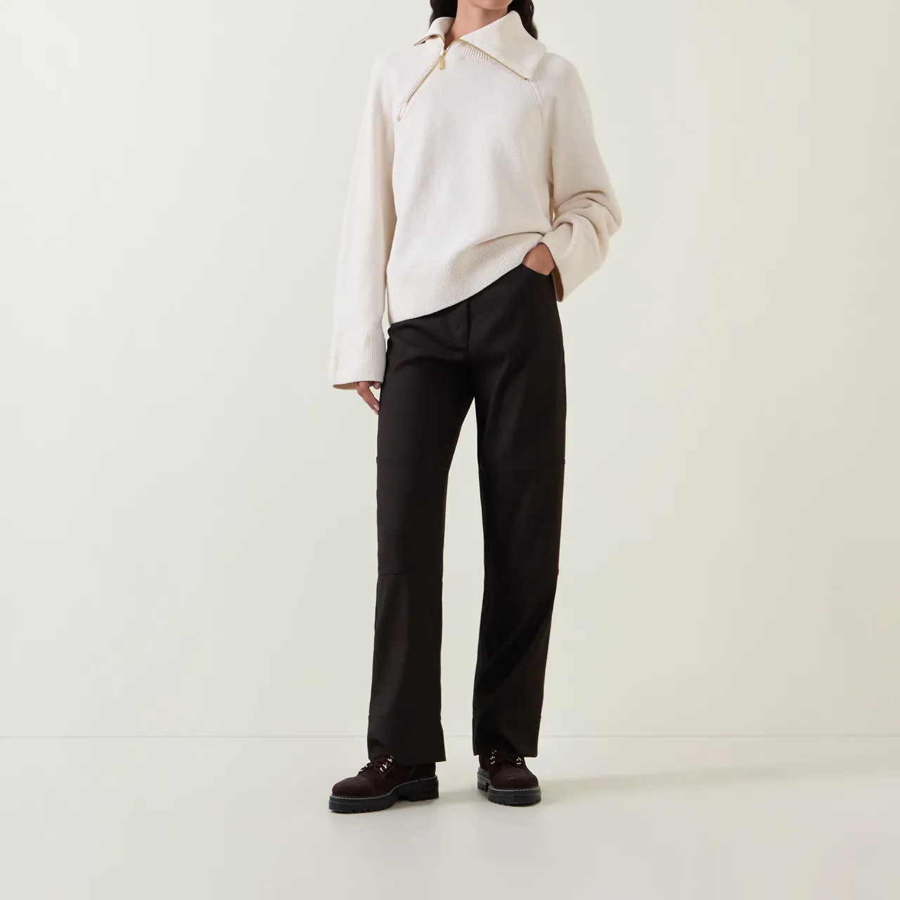 Best Saskia Asymmetric Sweater Women Sweaters & Cardigans
