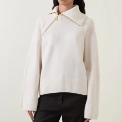 Best Saskia Asymmetric Sweater Women Sweaters & Cardigans