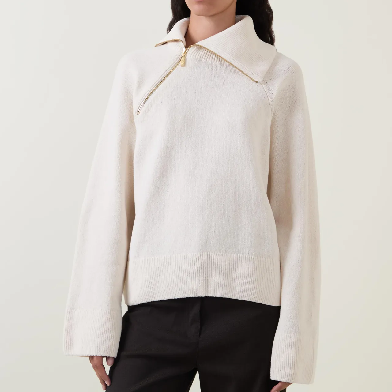 Best Saskia Asymmetric Sweater Women Sweaters & Cardigans
