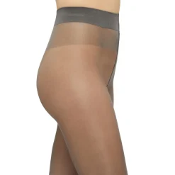 Outlet Satin Touch Tights Steel Women Hosiery