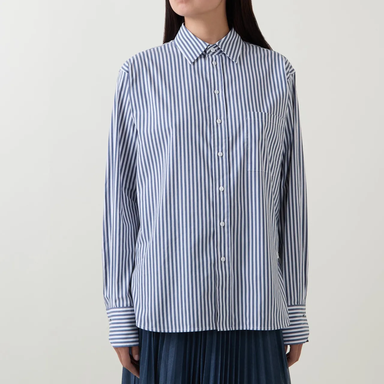 Saturday1 Stripe Shirt Women Tops