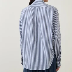Saturday1 Stripe Shirt Women Tops