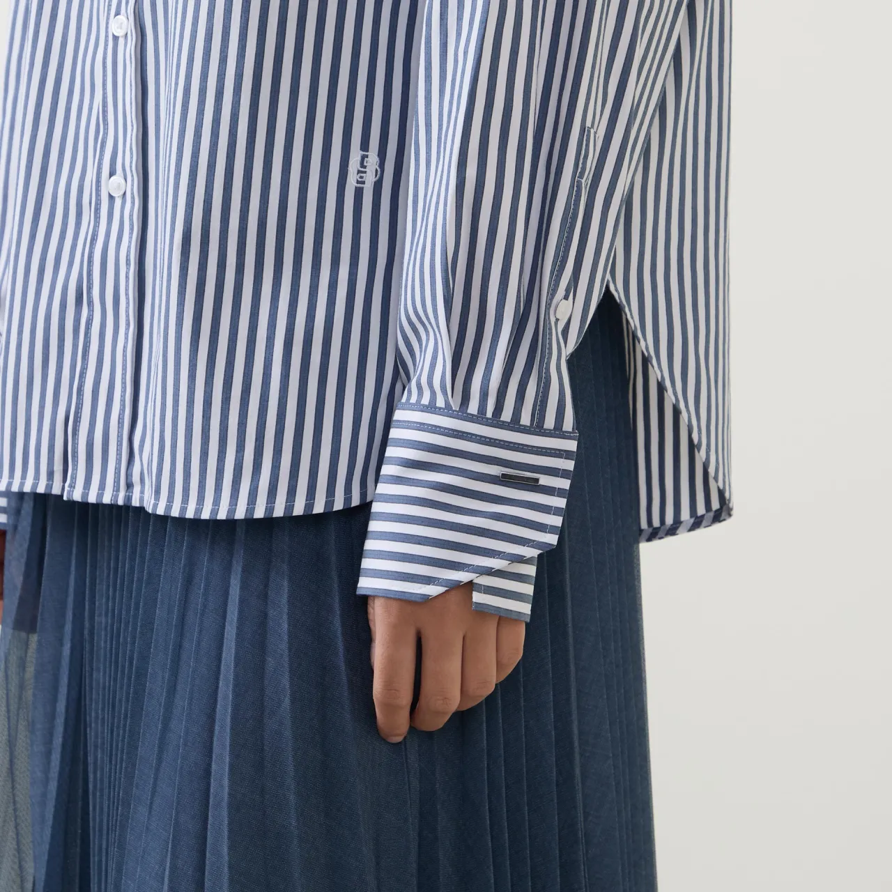 Saturday1 Stripe Shirt Women Tops