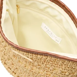 Online Savona Raffia Pouch Bag Women Clutch Bags