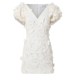 Online Scarlett Butterfly Appliqué Mini Fitted Dress Women Dresses